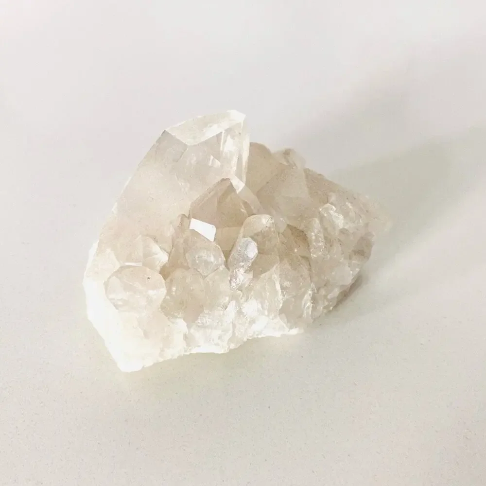Clear Quartz Genuine 3.5” Crystal Cluster Boho Gypsy Meditation Yoga Gemstone
